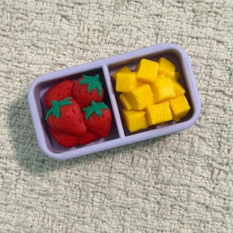 Bento Box Keycap — PLA, Multi-colour