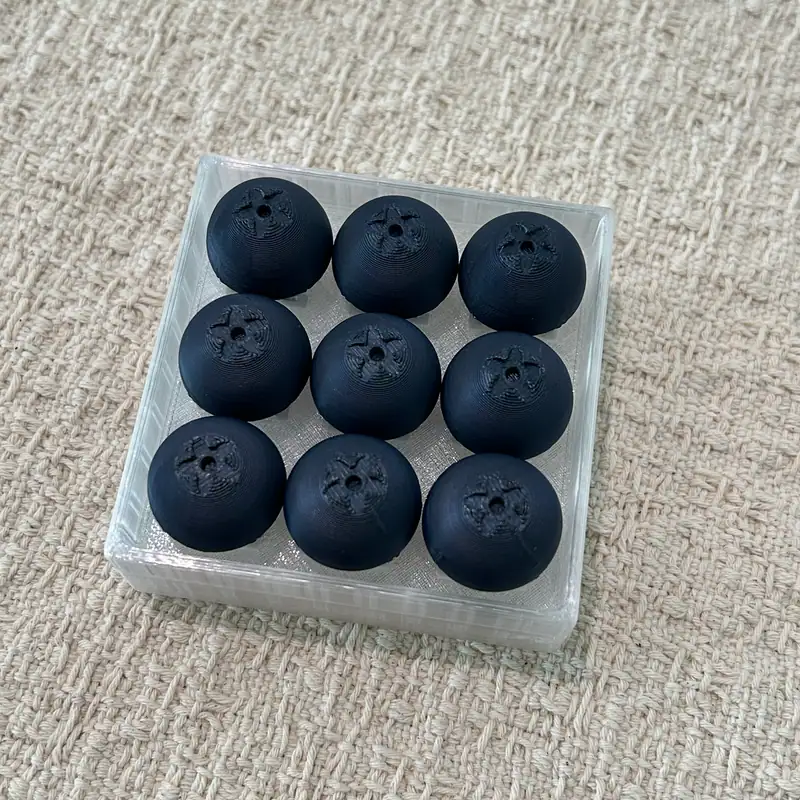 Blueberry 9-Key Set — PLA, Multi-colour