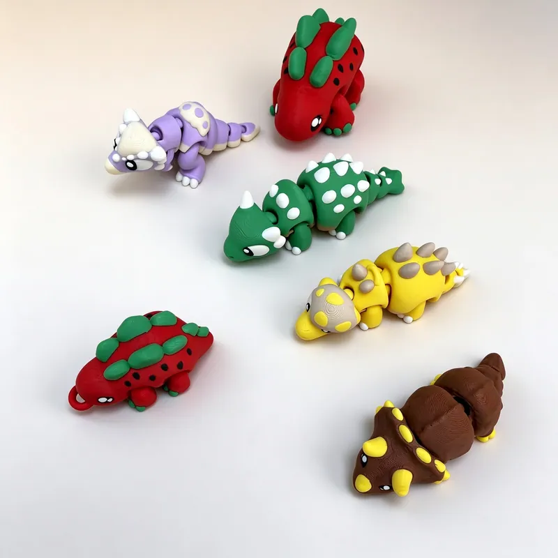 Hatchling Six — PLA, Multi-colour