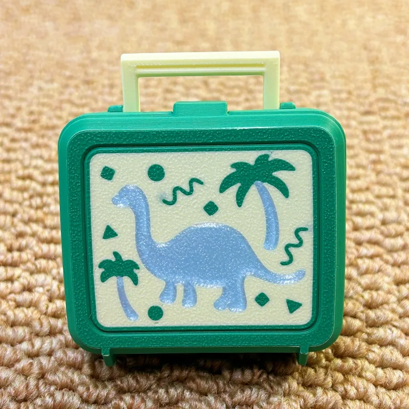 Lidded Bento Keycap — PLA, Multi-colour