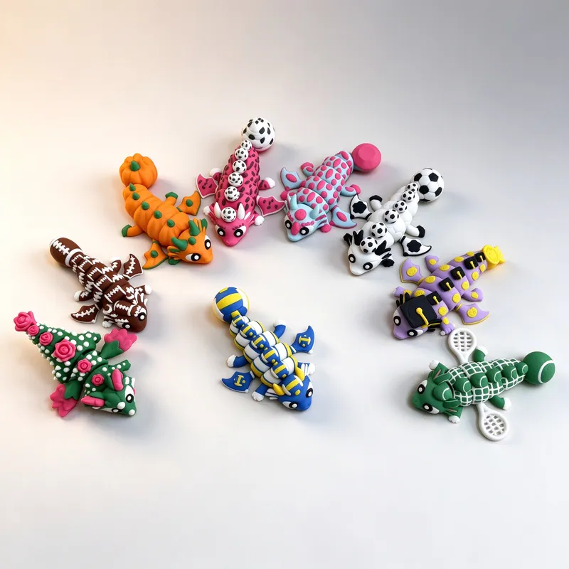 Orb Dragon Nine — PLA, Multi-colour